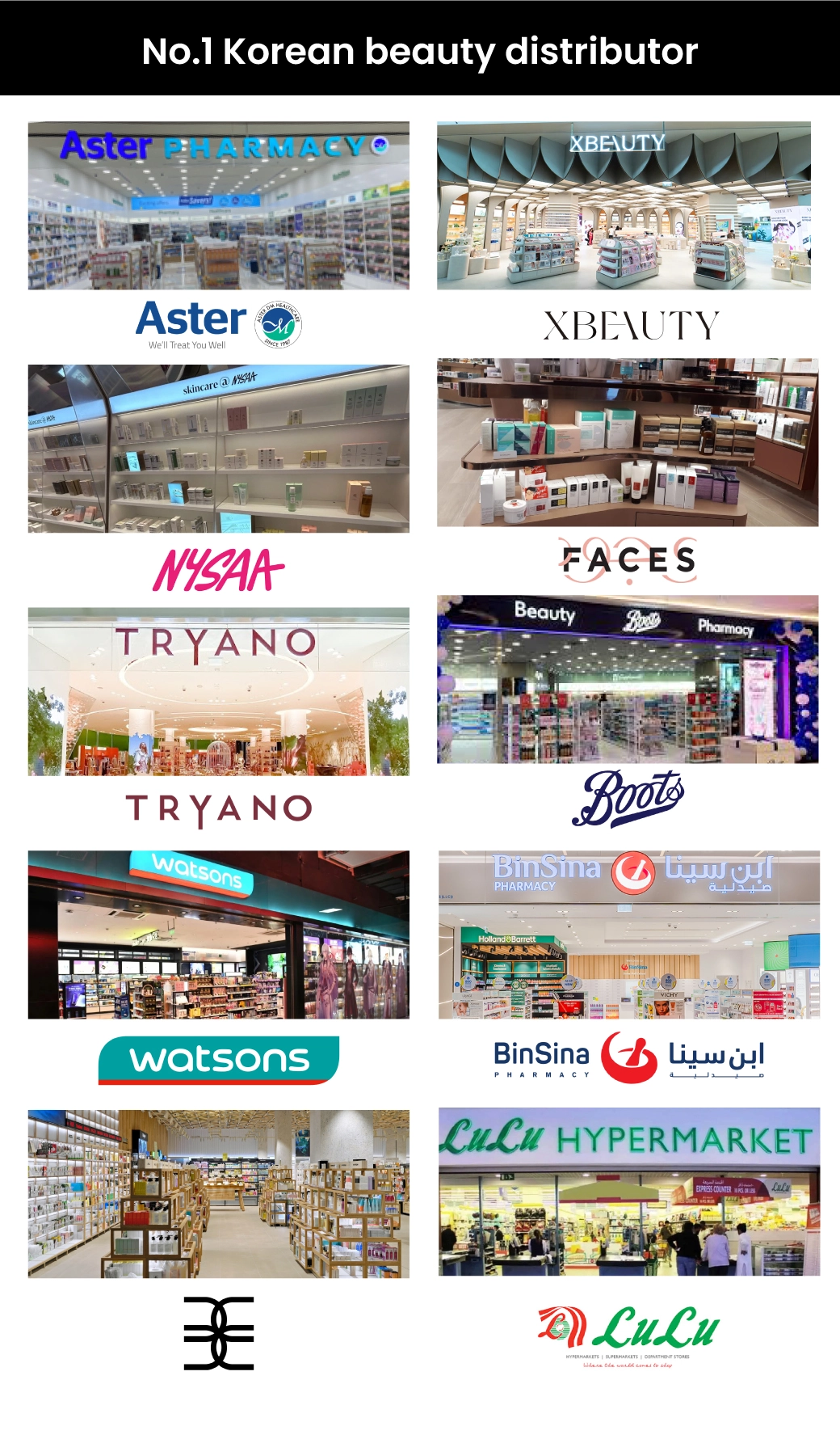 no.1 korean beauty distributor